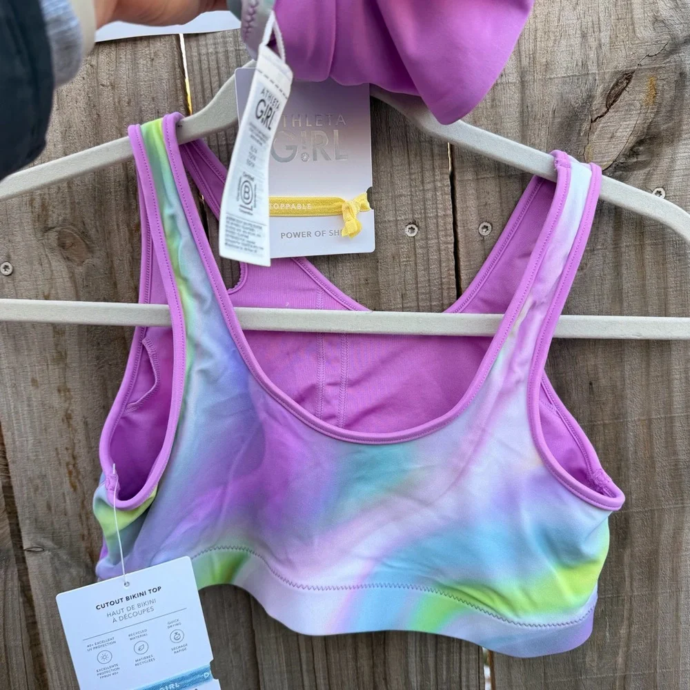 NWT Athleta Reversible Swim bikini Size 14/XL